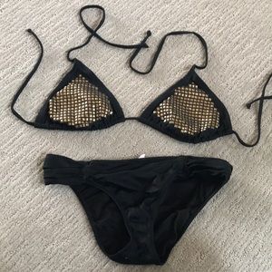Black bathing suit